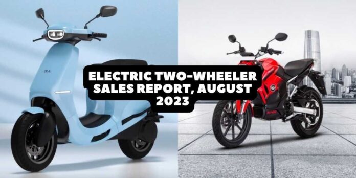 Electric Two-Wheeler Sales Report, August 2023